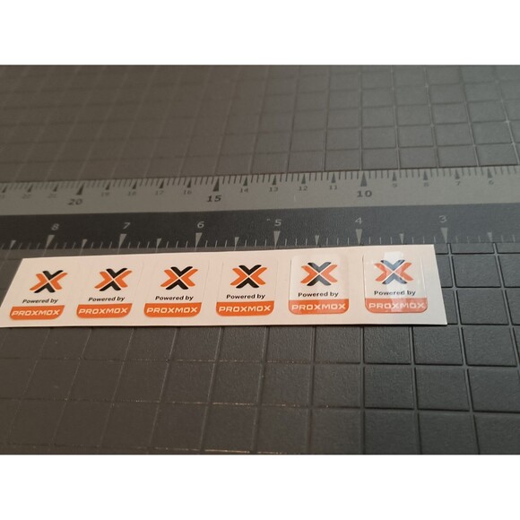 Proxmox Linux Sticker / Decal / Badge (6 Pack) - Picture 3 of 4